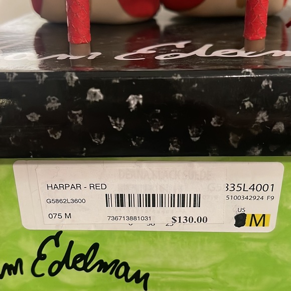 Sam Edelman Harper Heels Size 7.5 - Picture 4 of 6